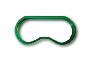 spa mask cookie cutter (3 inches)
