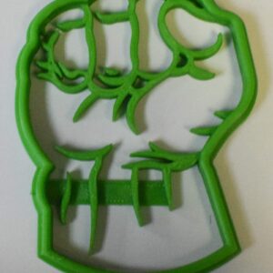 INSPIRED BY HULK FIST SUPERHERO CHARACTER COOKIE CUTTER BAKING TOOL MADE IN USA PR463