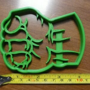 INSPIRED BY HULK FIST SUPERHERO CHARACTER COOKIE CUTTER BAKING TOOL MADE IN USA PR463