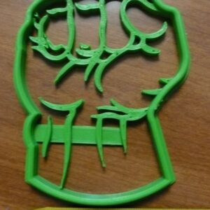 INSPIRED BY HULK FIST SUPERHERO CHARACTER COOKIE CUTTER BAKING TOOL MADE IN USA PR463