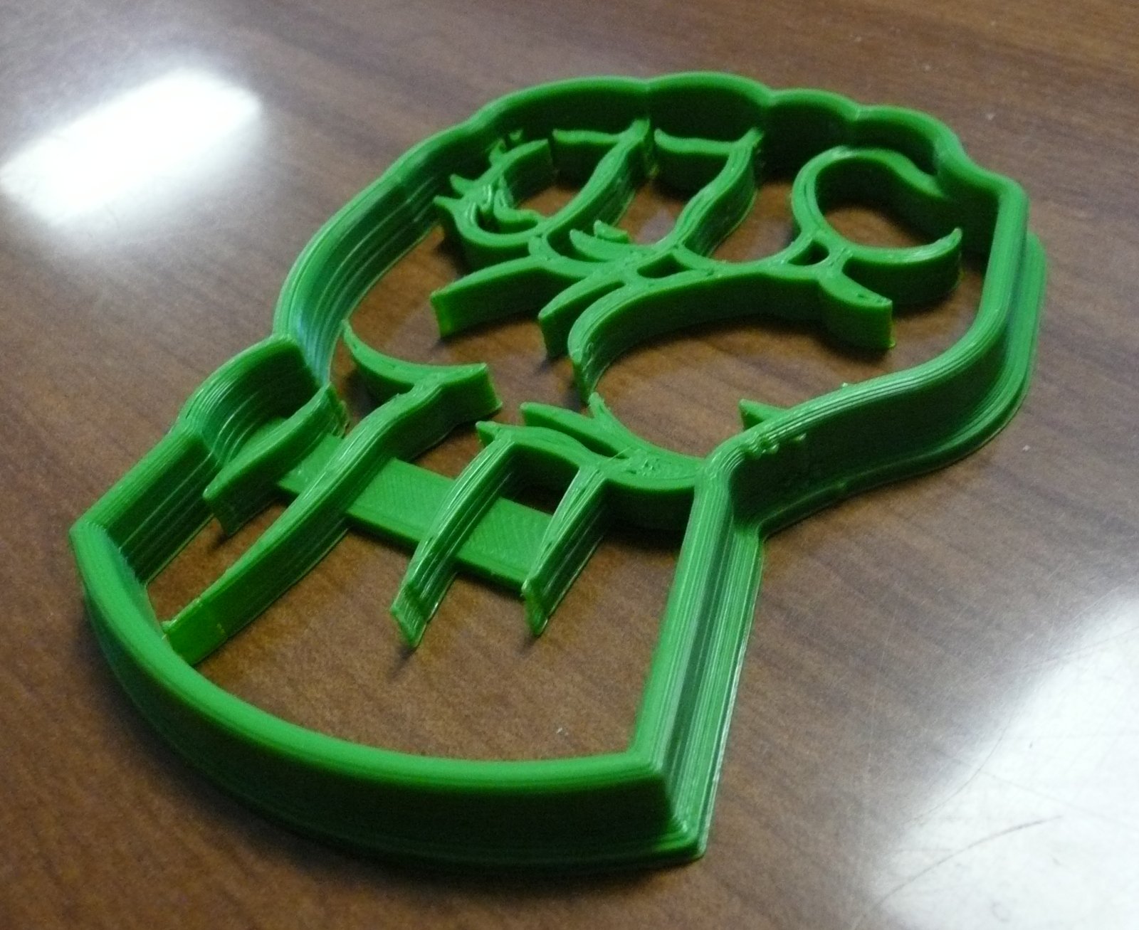 INSPIRED BY HULK FIST SUPERHERO CHARACTER COOKIE CUTTER BAKING TOOL MADE IN USA PR463