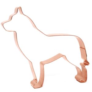 No. 1 Siberian Husky Copper Dog Cookie Cutter