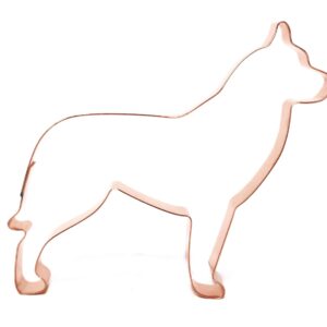 No. 1 Siberian Husky Copper Dog Cookie Cutter