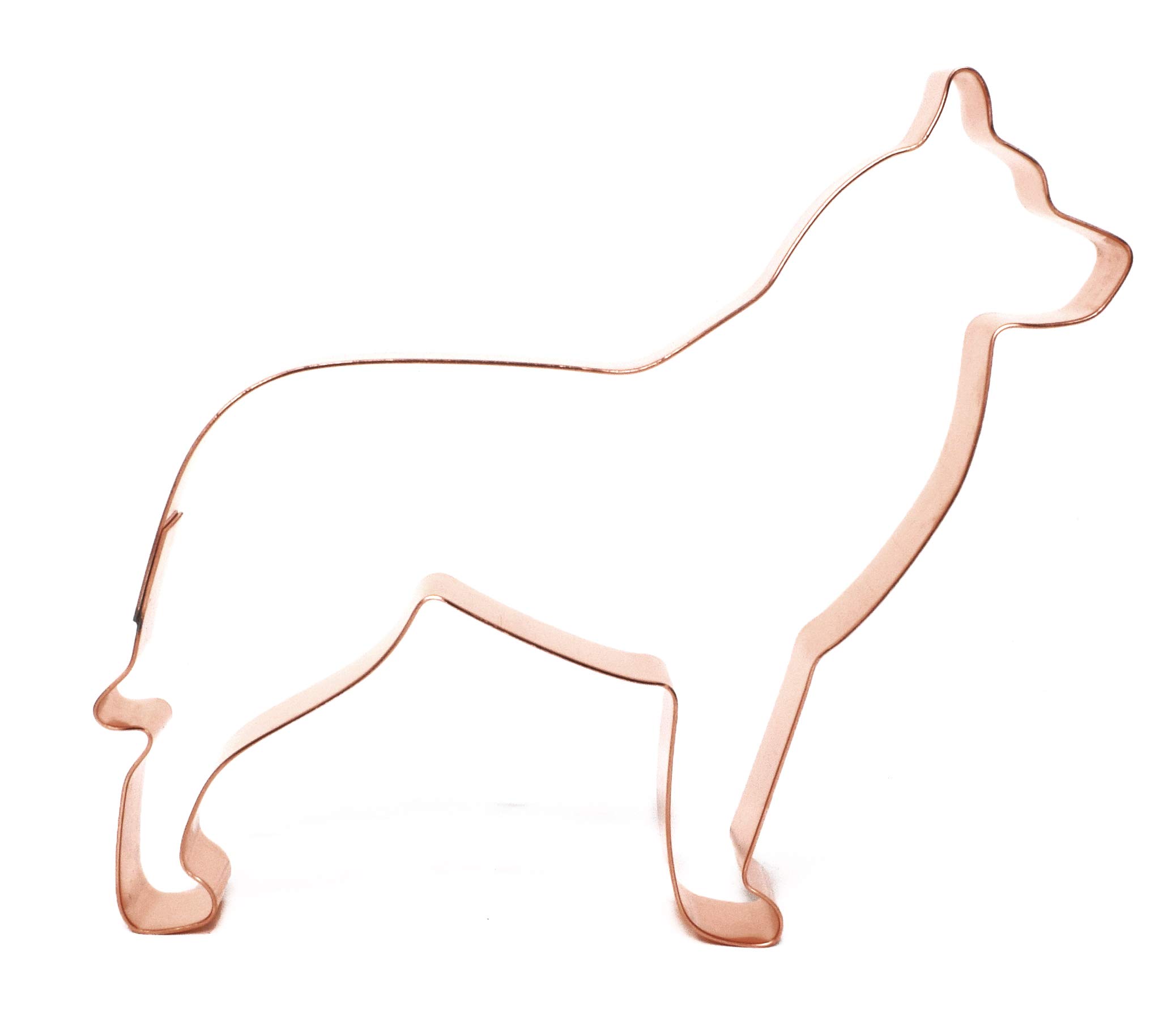 No. 1 Siberian Husky Copper Dog Cookie Cutter