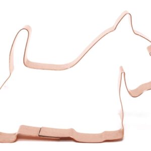 Scottish Terrier Copper Cookie Cutter