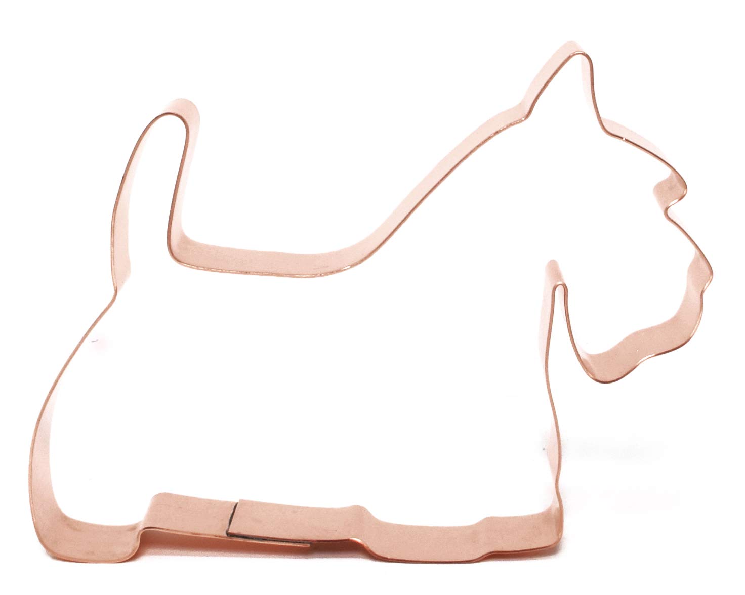 Scottish Terrier Copper Cookie Cutter