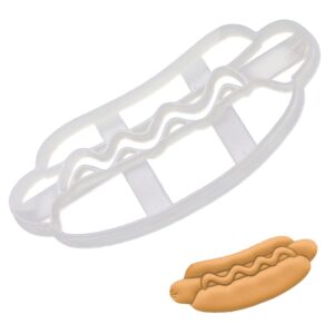 hot dog cookie cutter, 1 piece - bakerlogy