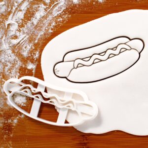 Hot Dog cookie cutter, 1 piece - Bakerlogy