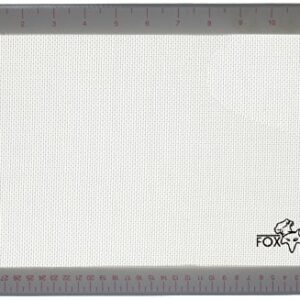 Fox Run Non-Stick Baking Mat, Silicone, 14.25-Inch x 9.25-Inch