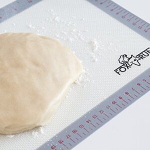 Fox Run Non-Stick Baking Mat, Silicone, 14.25-Inch x 9.25-Inch