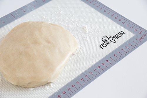 Fox Run Non-Stick Baking Mat, Silicone, 14.25-Inch x 9.25-Inch