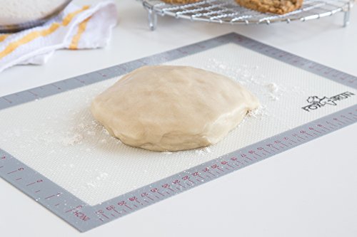 Fox Run Non-Stick Baking Mat, Silicone, 14.25-Inch x 9.25-Inch