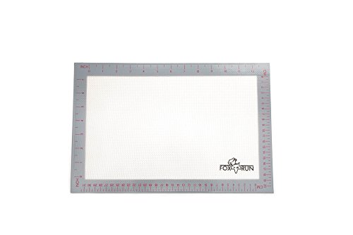 Fox Run Non-Stick Baking Mat, Silicone, 14.25-Inch x 9.25-Inch