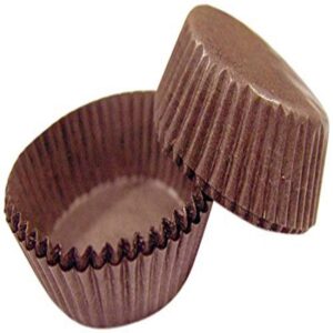 cybrtrayd candy cups, 601, brown