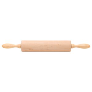 Ateco 12275 Professional Rolling Pin, 12-Inch Barrel, Made of Solid Rock Maple, Made in the USA