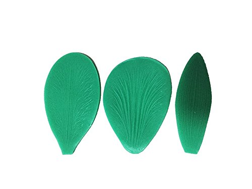 Cymbidium Orchid Petal Flower Cutter Cake Decorating Tools Fondant Mold Cattleya Orchid Petal Veiners Mould