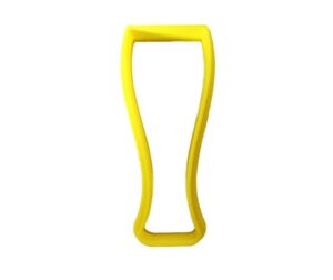 beer glass cookie cutter (tall style) (4.5 inch)