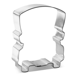 school bus front cookie cutter 3.5 inch - made in the usa – foose cookie cutters tin plated steel school bus front cookie mold
