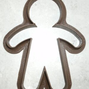 GINGERBREAD MAN FAIRY FOLK TALE CHRISTMAS OUTLINE COOKIE CUTTER MADE IN USA PR652