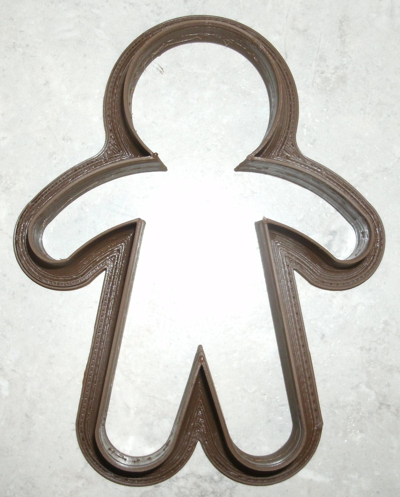 GINGERBREAD MAN FAIRY FOLK TALE CHRISTMAS OUTLINE COOKIE CUTTER MADE IN USA PR652