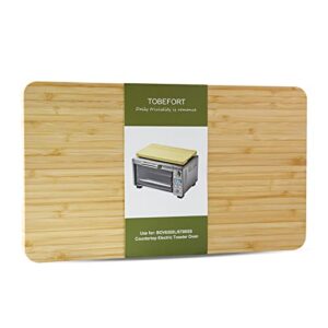 Cutting board Compatible with Breville BOV650XL/BOV670BSS Compact Smart Oven, Accessories for Countertop Toaster Oven, With Heat Resistant Silicone Feet, Creates Storage Space 16.25 x 9.5in