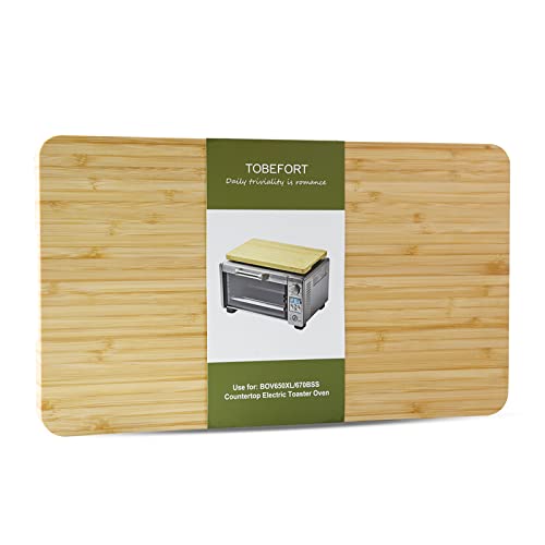 Cutting board Compatible with Breville BOV650XL/BOV670BSS Compact Smart Oven, Accessories for Countertop Toaster Oven, With Heat Resistant Silicone Feet, Creates Storage Space 16.25 x 9.5in