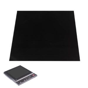 induction cook top mat silicone anti-slip magnetic stove thin mat cooker gas range protector cover heat insulation mat pads for kitchen cooking 9.8x9.8 inches