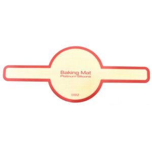 silicone baking mat for oven bread baking:long handles sling baking mat gentler safer & easier to transfer for dough, bread baking supplies