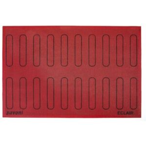 pavoni forosil eclair microperforated mat with 20 outlines, each 0.98 inch x 4.92 inch