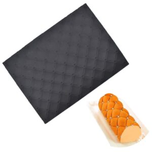 Mousse Silicone Mat Mousse Roll Swiss Roll Texture Mat Plaid Lace Fondant Mat Pastry Baking Resin Mold Cake Decorating