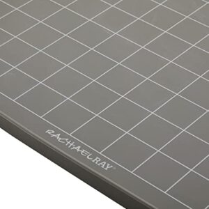 Rachael Ray Tools and Gadgets Silicone Nonstick Roasting and Baking Mat, 10 Inch x 14.75 Inch, Gray