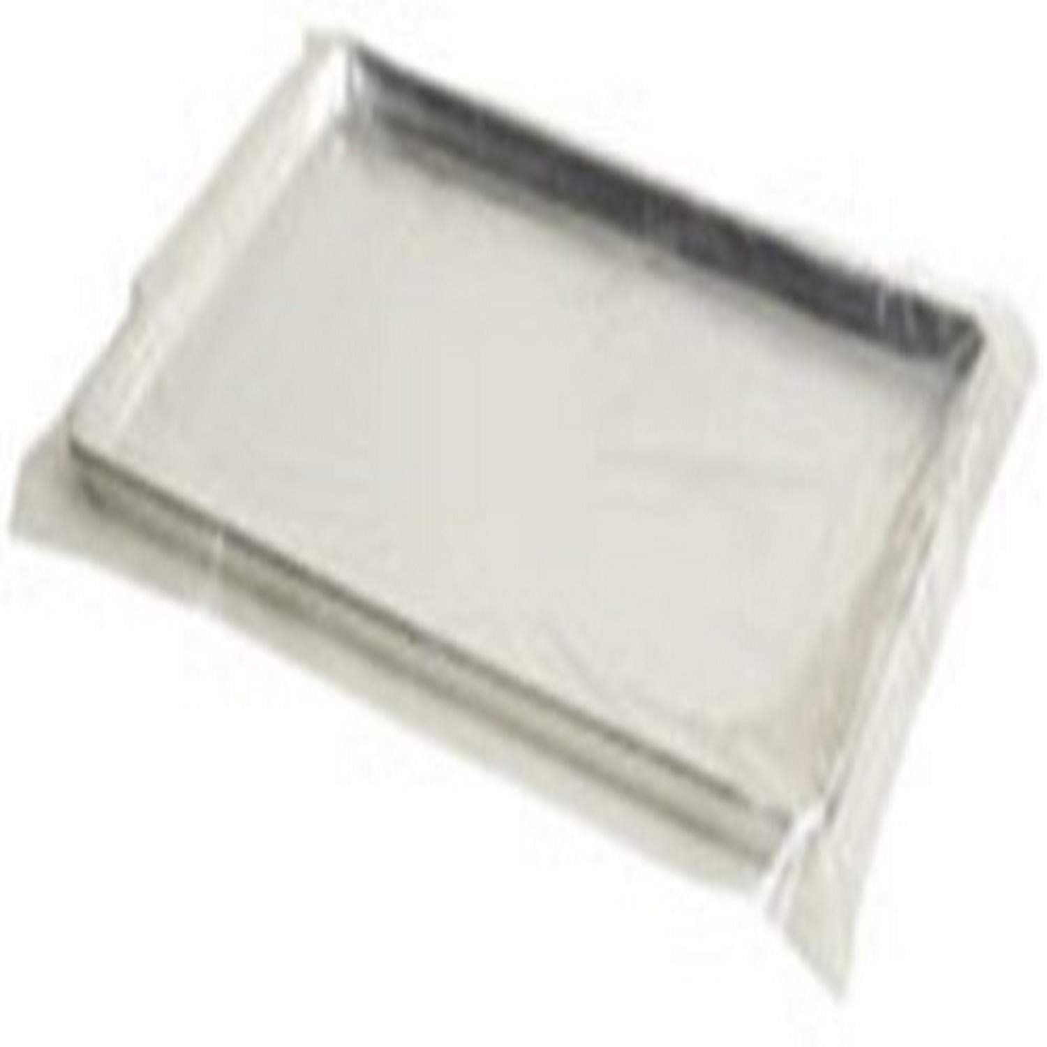 PanSaver Hotel Clear Sheet Pan Liners for Easy Clean Up - Disposable Buffet Pan Liners, Ovenable up to 400F (Bun Sheet Pan - 14.25 x 19 IN)