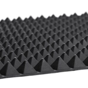 Lurch Germany Flexiform Fat-Reducing Pyramid Silicone Baking Mat 16.1 x 11.4 Inch - Black