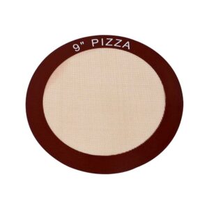 oven pad pizza non-stick rolling dough mat silicone kitchen bakeware baking liner oven sheet non-stick baking supplies(22.8cm)