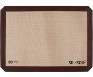 sil-eco non-stick silicone baking liner, half sheet size, 11-5/8" x 16-1/2"