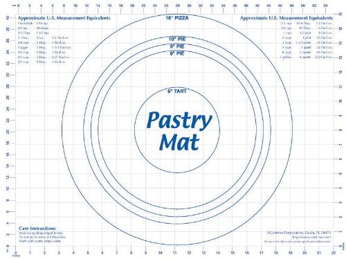 CounterArt 18 by 24-Inch Pastry Mat