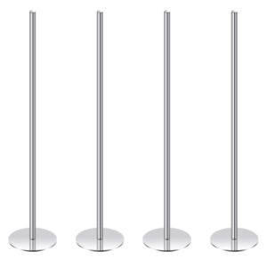 toymis 4pcs cake heating core rods 5.5inch length stainless steel cake heating pins set baking tools for cake decoration