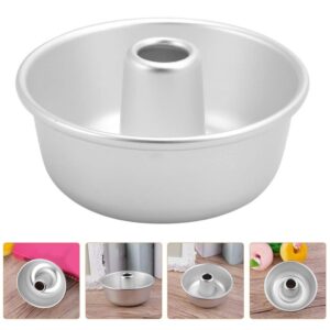 DOITOOL 1PC Angel Food Cake Pans for Baking, Aluminum, Round, 130X55mm