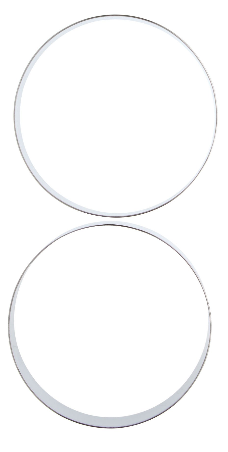 Kitchen Craft Cooking Rings, Stainless Steel, 7 x 3.5 cm, Set of 2