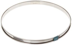 paderno world cuisine 11 inches stainless-steel pastry ring