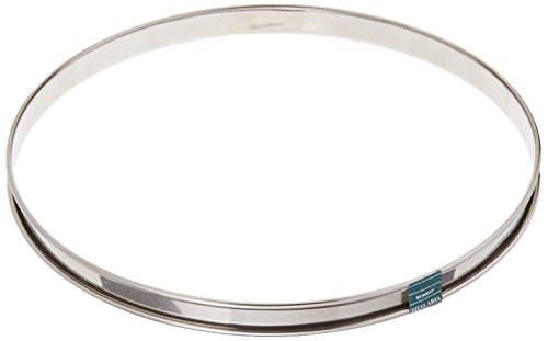 Paderno World Cuisine 11 inches Stainless-steel Pastry Ring