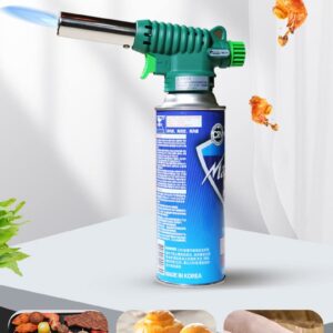 Maxsun Butane Torch,Culinary Torch with Safety Lock & Adjustable Flame for Cooking MS-T5 (Butane Canister not Included)