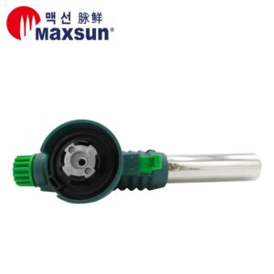 Maxsun Butane Torch,Culinary Torch with Safety Lock & Adjustable Flame for Cooking MS-T5 (Butane Canister not Included)