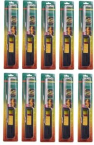 10pk bbq grill lighter refillable butane gas candle fireplace kitchen stove long