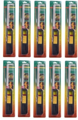 10pk BBQ Grill Lighter Refillable Butane Gas Candle Fireplace Kitchen Stove Long