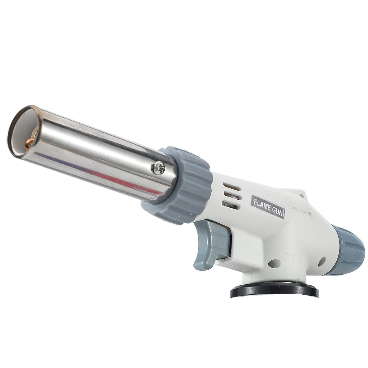 MNNZE Butane Torch Head 516C, Professional Kitchen Torch Kitchen Blow Lighter with Adjustable Flame with for Creme Brulee, Sushi, Searing, Baking, BBQ(Butane Gas Not Included)