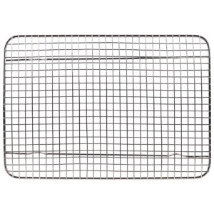 tribal cooking cooling rack - 8.5" x 12" - cooling and baking rack - oven safe wire rack for cookie cooling, baking with sheet pan - large, nonstick, and stainless steel