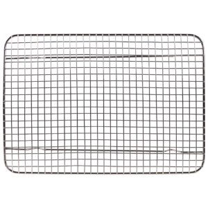 Tribal Cooking Cooling Rack - 8.5" x 12" - Cooling and Baking Rack - Oven Safe Wire Rack for Cookie Cooling, Baking with Sheet Pan - Large, Nonstick, and Stainless Steel