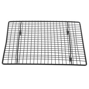 cooling and baking rack, heavy duty stainless steel wire cooling rack baking rack oven grid rack nonstick cooking grill tray for biscuit/cake/bread, 10.24 x 9.06 x 0.98 in