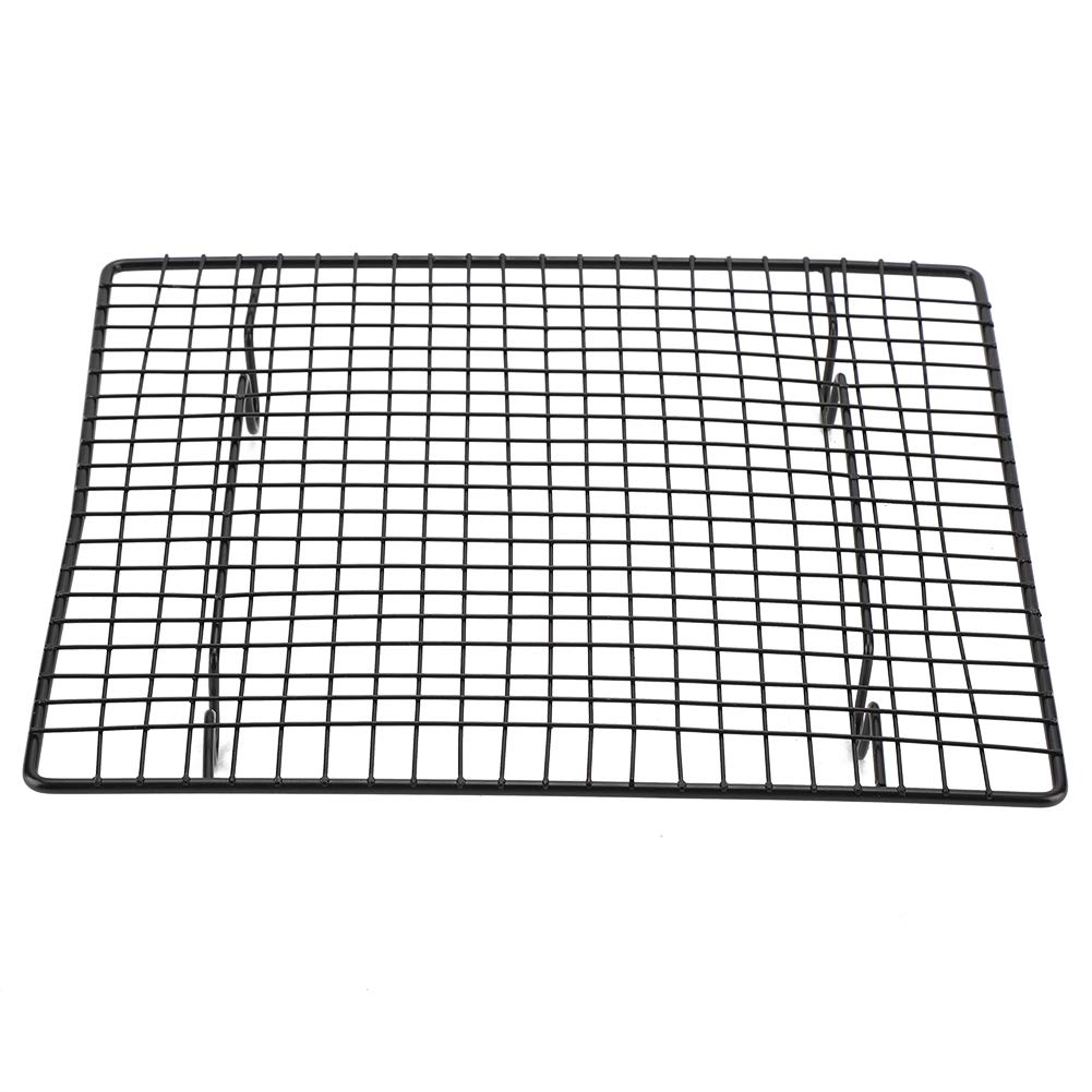 Cooling and Baking Rack, Heavy Duty Stainless Steel Wire Cooling Rack Baking Rack Oven Grid Rack Nonstick Cooking Grill Tray For Biscuit/Cake/Bread, 10.24 x 9.06 x 0.98 in